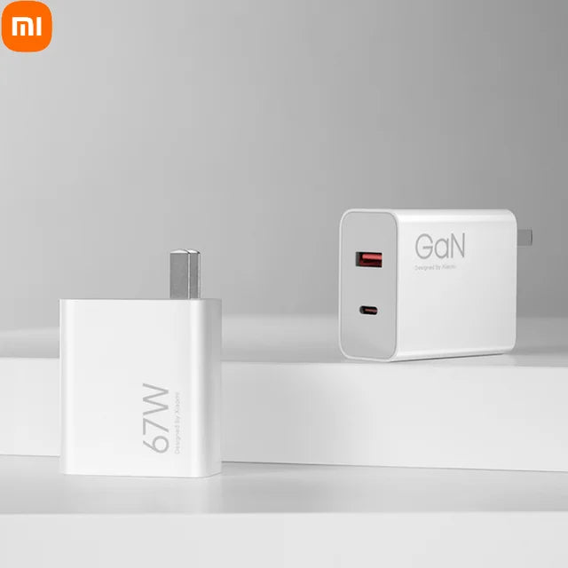 Xiaomi 67W GaN Power Adapter USB-C Ports